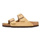 Birkenstock Arizona Latte Cream Suede Sandal