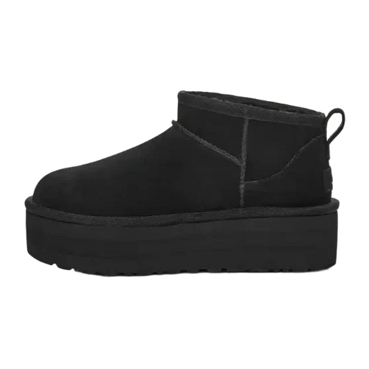 UGG Women's Classic Ultra Mini Platform Boot Black Black