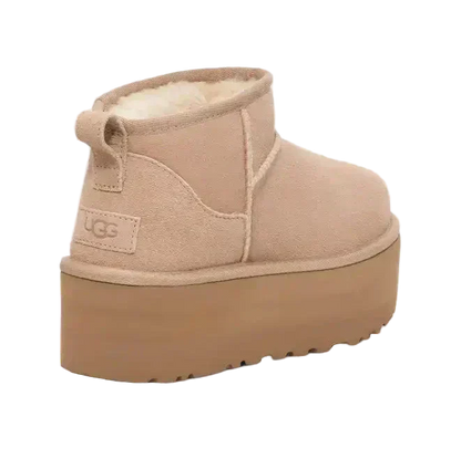 UGG Women's Classic Ultra Mini Platform Boot Sand