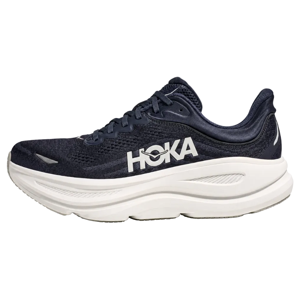 HOKA Bondi 9 Varsity Navy White Sneaker