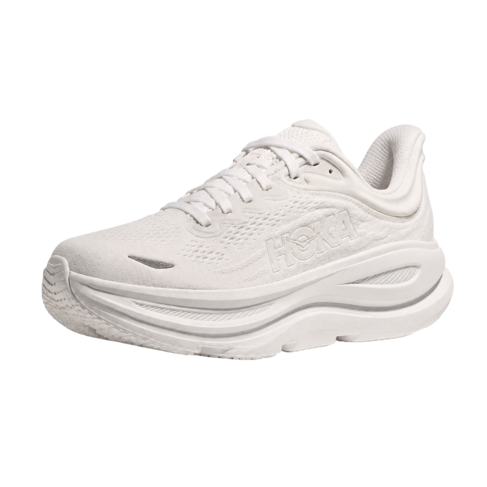 HOKA Bondi 9 White White Sneaker