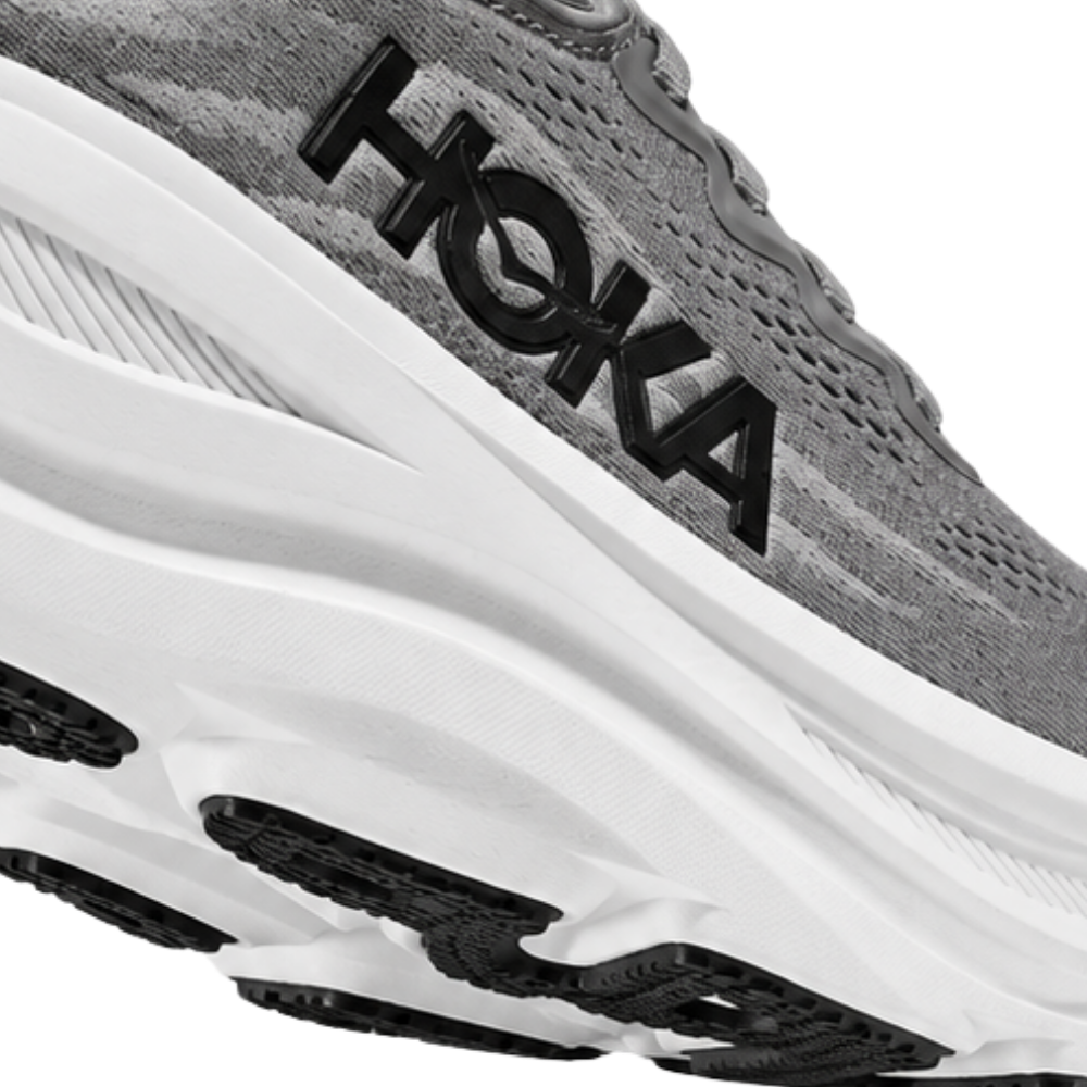 HOKA Bondi 9 Galactic Grey Stellar Grey Sneaker