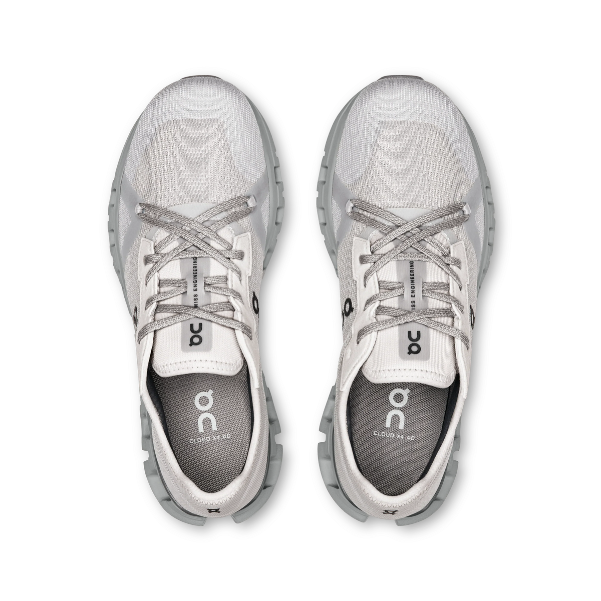 On Cloud X 4 AD 'Wolf/Alloy' Sneaker