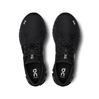 On Cloud X 4 'Black/Eclipse' Sneaker