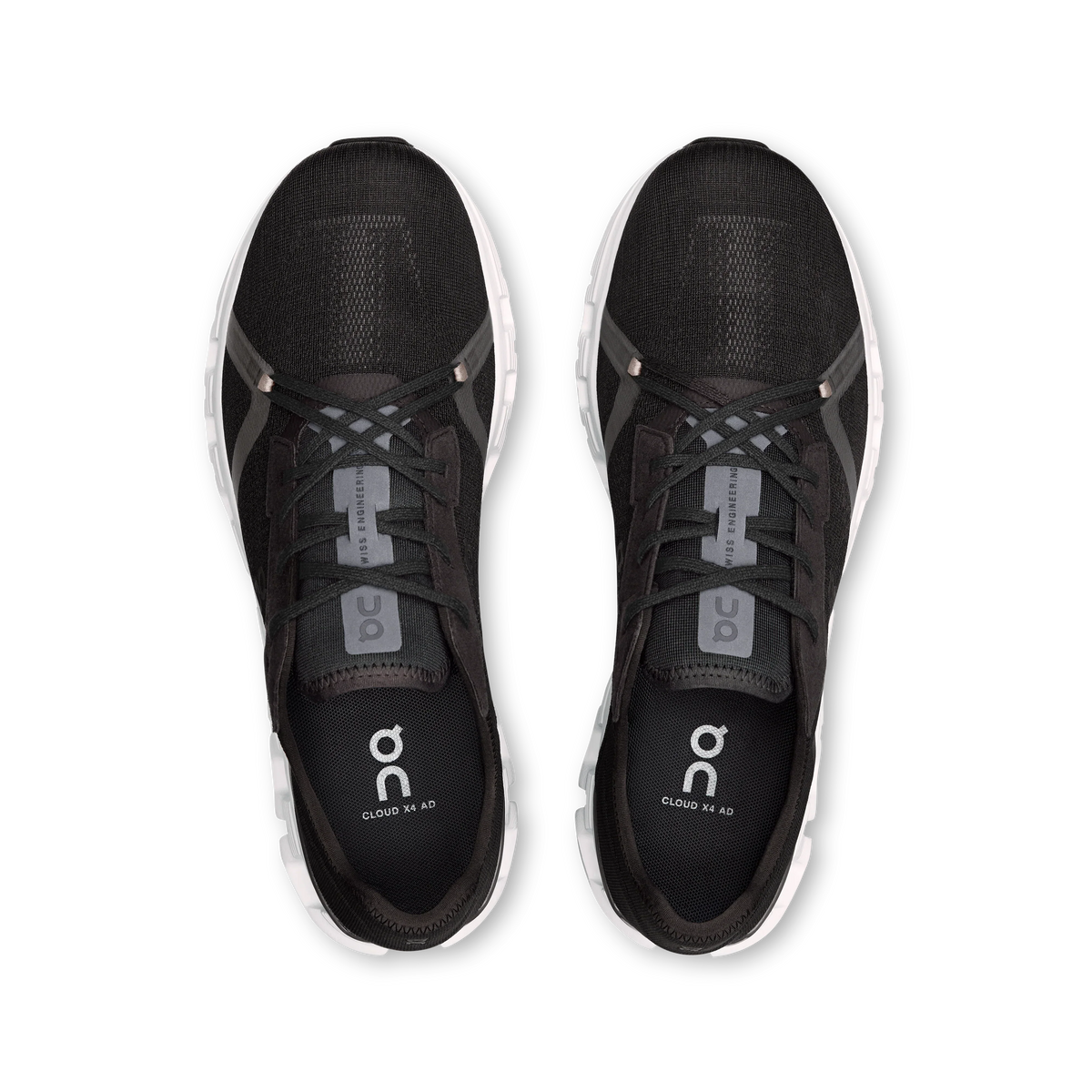 On Cloud X 4 AD 'Black/Asphalt' Sneaker