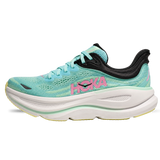 HOKA Bondi 9 Blue Spark Mint Fluorite Sneaker