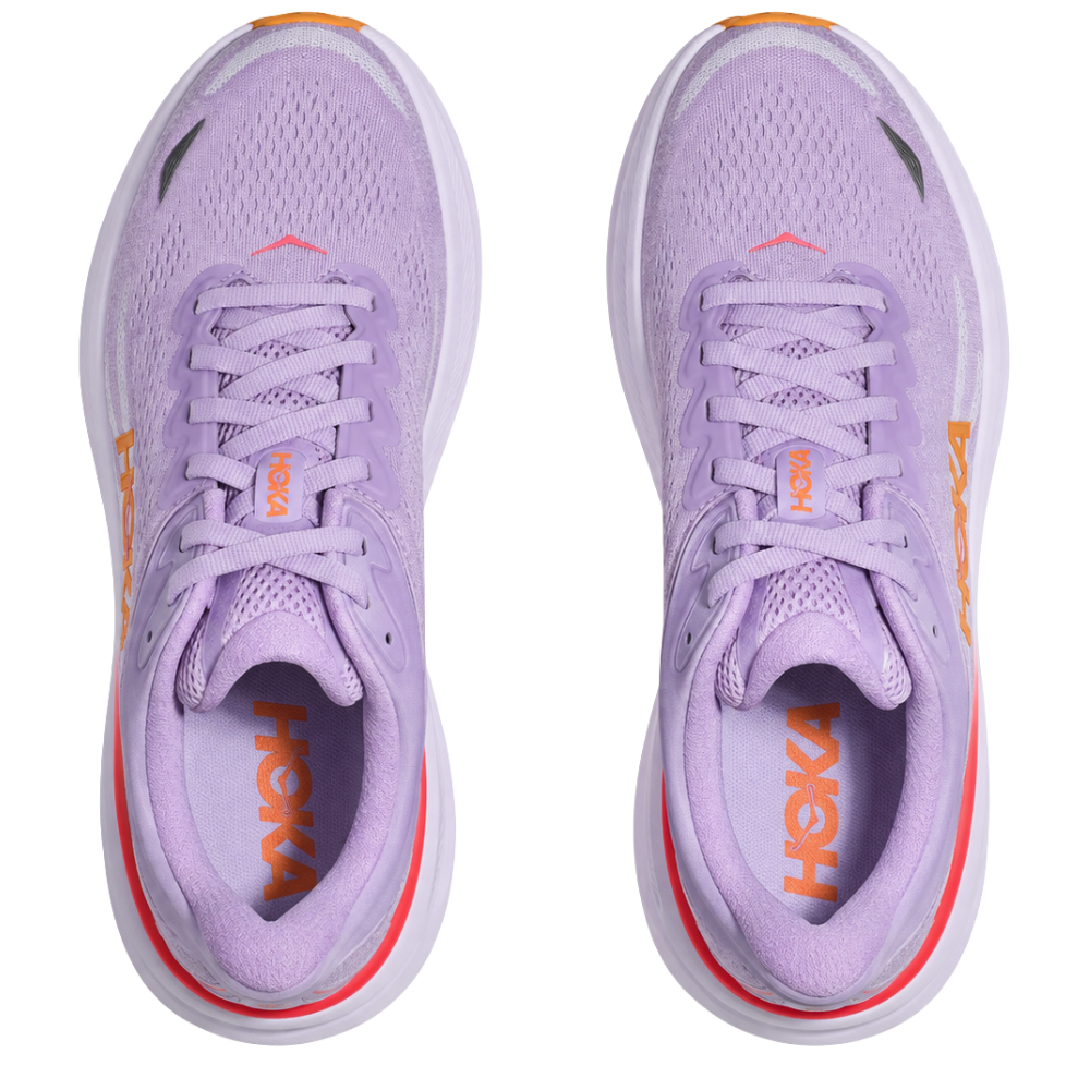 HOKA Bondi 9 Aster Flower Starlight Glow Sneaker