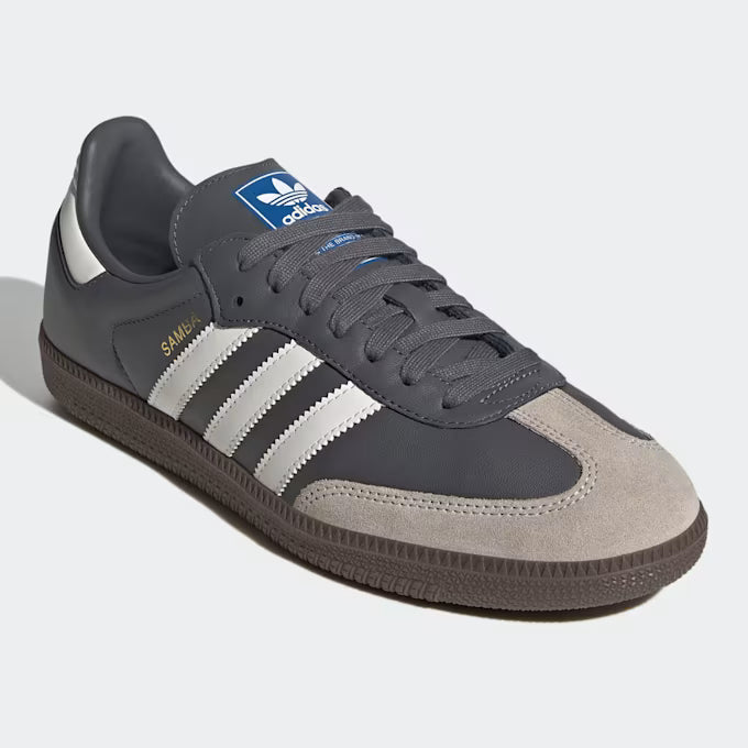 Adidas Samba OG Men's Grey White Sneaker