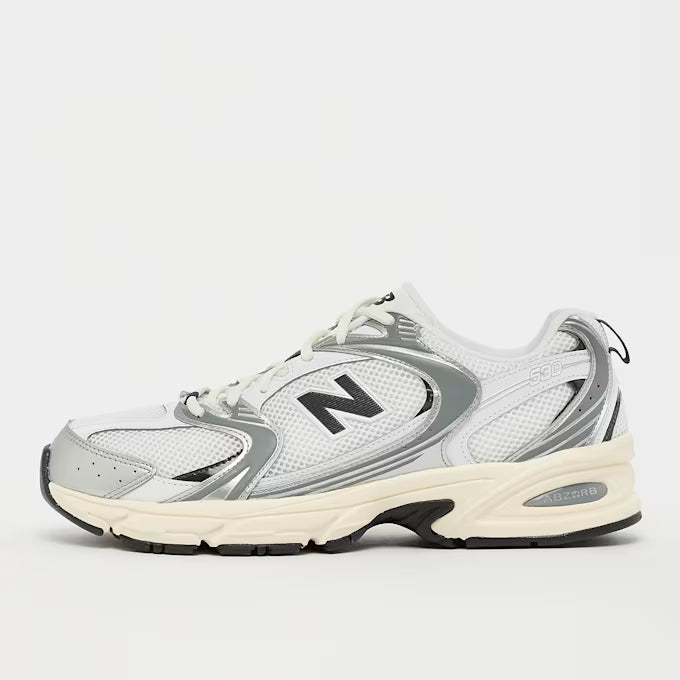 New Balance 530 White Silver Sneaker