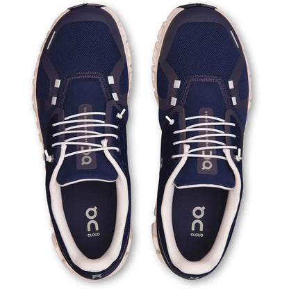 On Cloud 6 Midnight White Sneaker